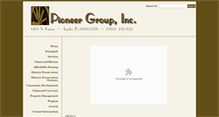 Desktop Screenshot of pioneergroupinc.com